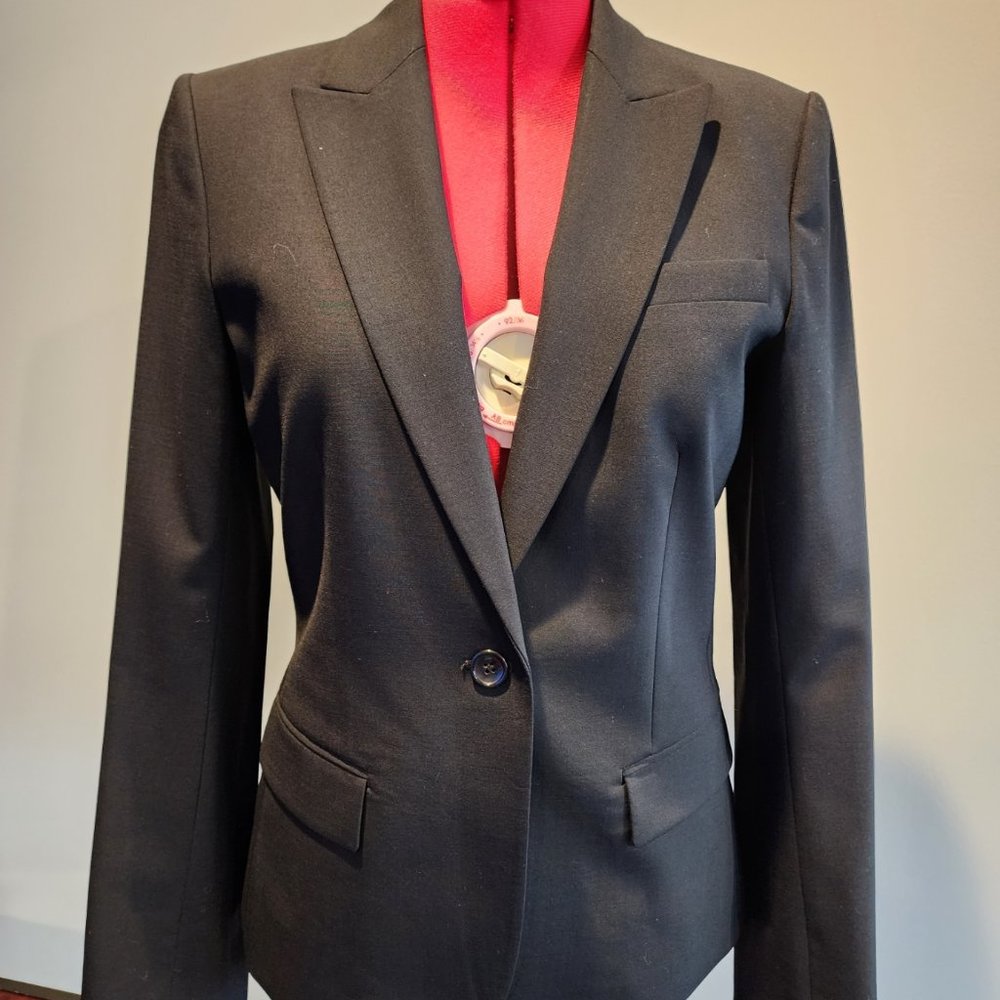 Theory Wool Single Button Blazer - image 1